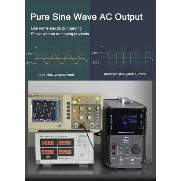 Огромный генератор электростанции MPPT 1000w Lifepo4 портативный солнечный для располагаться лагерем