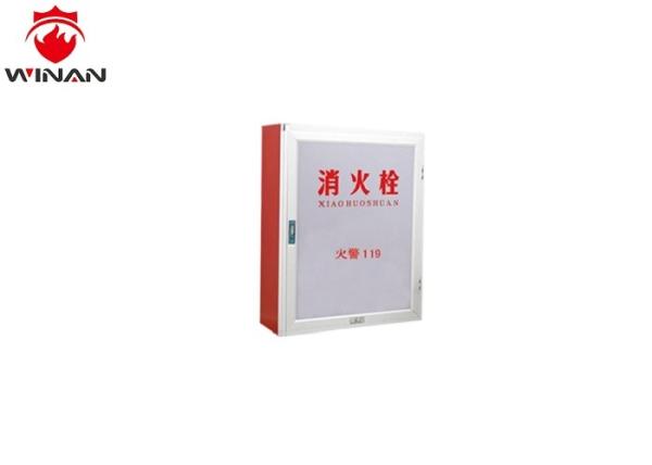 1.0 ~ 1.2mm Stainless Steel Fire Hose Cabinet School Hotel Library Use