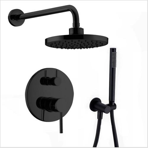 Household Rust Proof Rain Shower Faucet , Round Head Wall Mount Shower Faucet