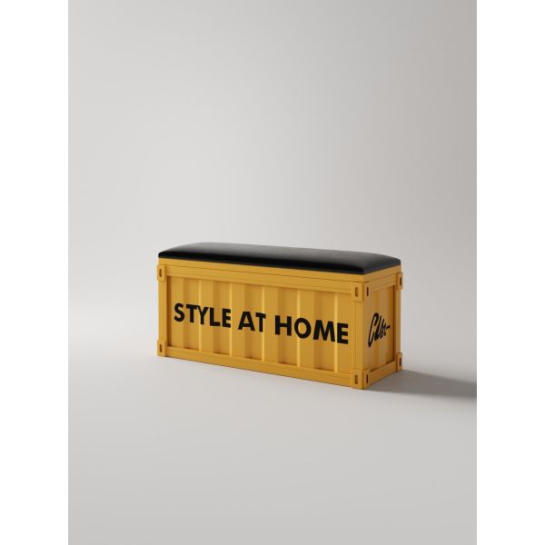 Compact Shipping Container Bench Customized Shoe Changing Stool Commercial