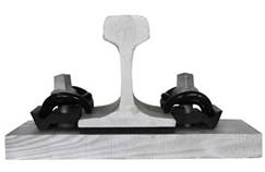 44 - 48HRC Hardness E Clip Vossloh Fastening Systems Bitumen Dacromet