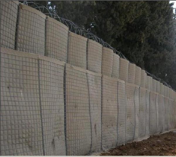 3d Textured Steel Tubular Fence Tactile Surface