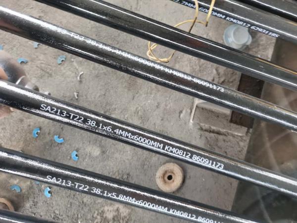 T21 T23 T24 Cold Drawn Seamless Metal Tubes ASTM / ASME A213 Diameter 12.7mm - 114.3mm