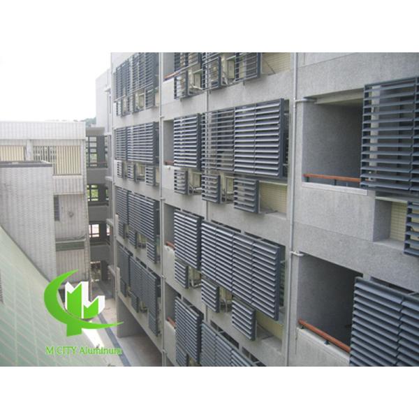 Плитки крыльцовых крыльцов зданий из алюминия экструдированные архитектурные крылья Аэрокрылья крылья порошковое покрытие