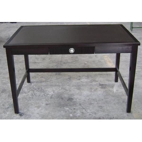 Birch Wood Hotel Writing Desk For Hotel Bedroom , PU Stain Finish