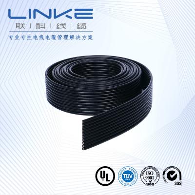 Medical Biocompatible Flat Ribbon Cable with Shielded Tinned Copper PVC Jacket