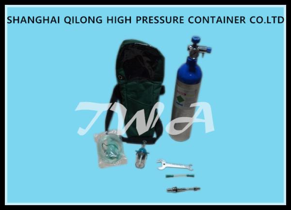 Diving Pressed Steel Scuba Tanks DOT3AL 2.82L Lightweight Scuba Tank