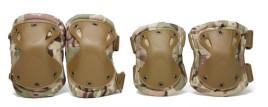 elbow pad with knee pad