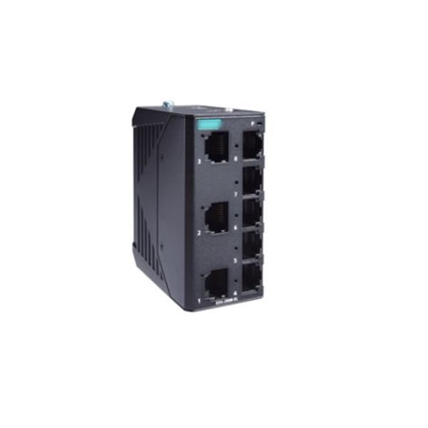 MOXA EDS-2008-EL 8-port Unmanaged Ethernet Switch for Industrial Automation Solutions