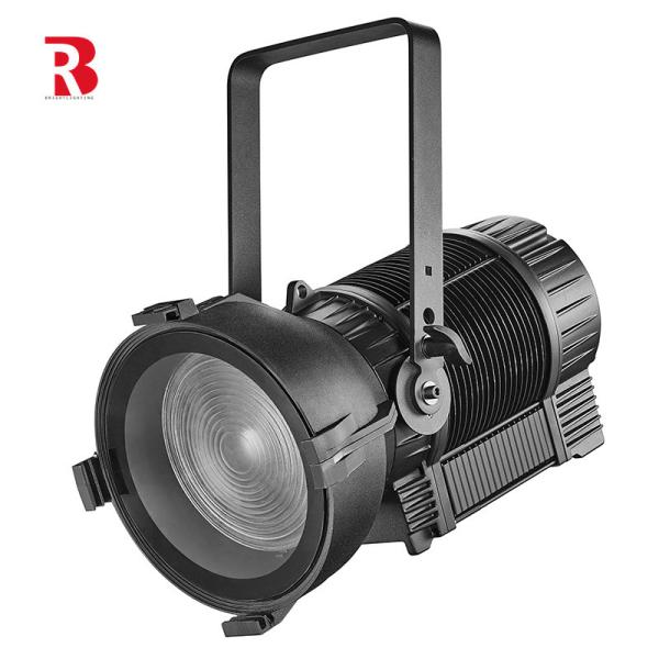 LED Fresnel Light With Auto Zoom Stage Studio Light RDM / DMX RGBAL