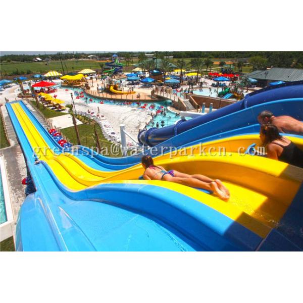 Aqua Park Spiral Slide Water Park Equipment / Water Funny Game For Adults