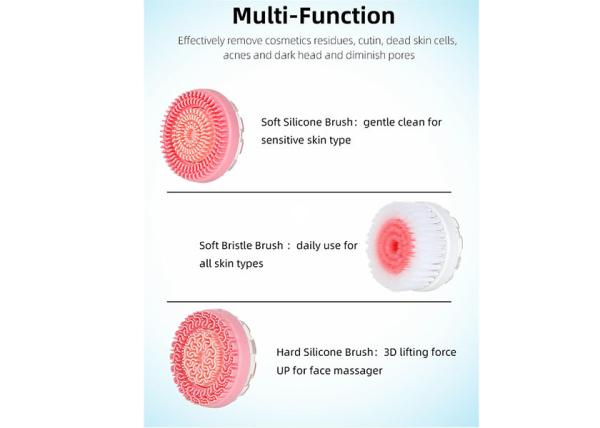 Gentle Exfoliation Rechargeable Facial Spin Brush / Skin Care Spin Brush