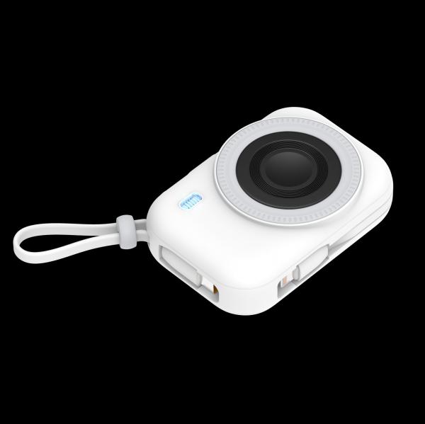 15W Magnetic Wireless Charging Power Bank 10000mAh White