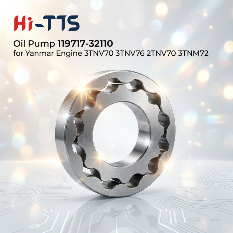 Oil Pump 119717-32110 119717-32120 Suitable for Yanmar 3TNV70 3TNV76  Engine Parts Aftermarket Construction Machinery Parts