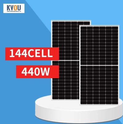 Commercial 440W Monocrystalline Solar Panel Double Glass PV Module
