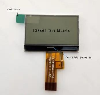 1.64 Inch 128x64 COG LCD Module FSTN Positive 3.3V UC1701 14 Pin LCD Display SPI Interface