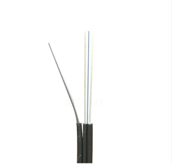 FTTH Indoor Outdoor FRP Strength Member GJYXFCH 1/2 Fibers Optic Drop Cable