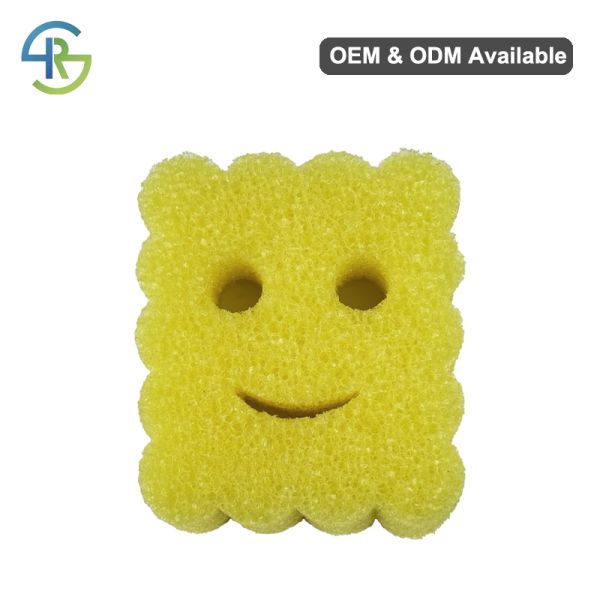 Temperature Sensitive Cleaning Sponge Thermal Color Changing Sponge OEM ODM