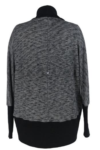 Mid Collar Long Length Oversized Womens Cardigans , Ladies Winter Cardigans