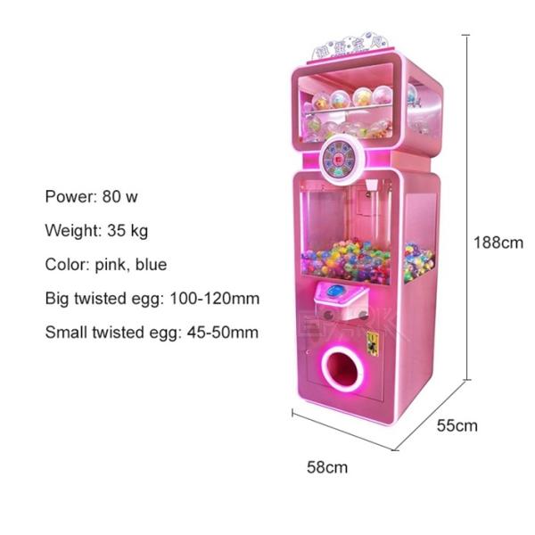 Twisted Egg Baby Amusement Game Machines Coin Operated Indoor