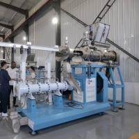 Máquina de extrusión de alimento para peces de tilapia de tipo húmedo con acondicionador de vapor