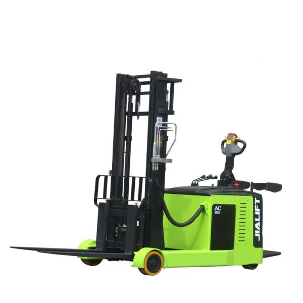 Electric Reach Walkie Stacker 2000kg 6000mm Electric Reach Forklift