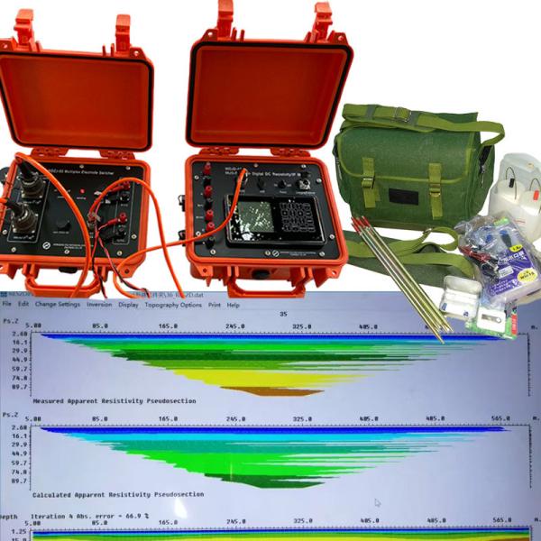 Instrument d'exploration des eaux souterraines Scanner d'eau souterraine Géophysique Terramètre IP