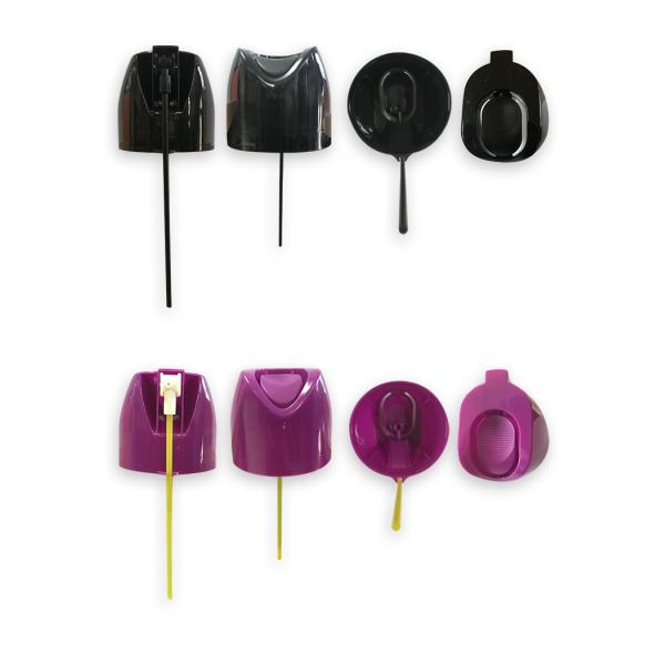 Le couvercle en plastique de boîte de jet de chapeau d'aérosol de la résistance à l'usure 65mm pour Tin Cans Non Refillable