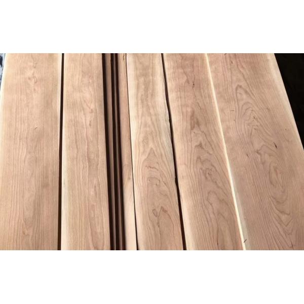Natural Cherry Veneer Real Wood Veneer For Furniture Manufacturing