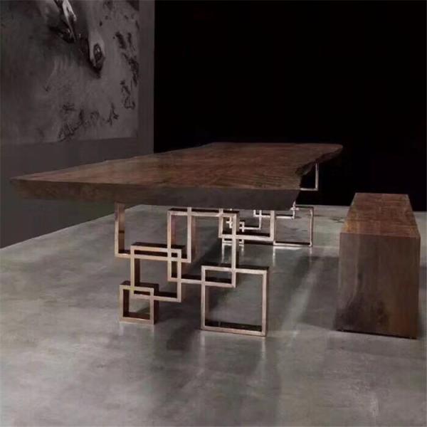 Stainless Steel Metal Type and Metal Material stainless steel table frame