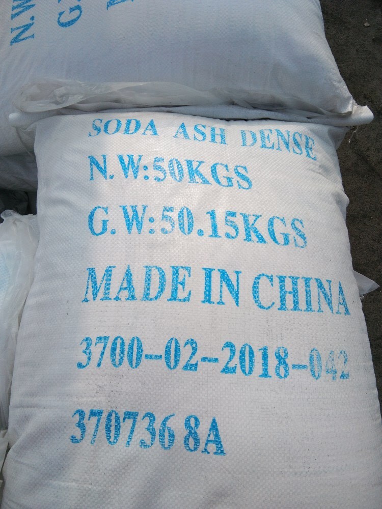 Paper Making Sodium Carbonate Chemical Soda Ash Dense Soluble Alkali