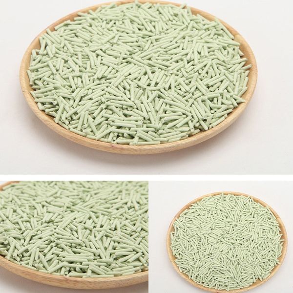 Green Tea Peach Tofu Cat Litter Natural Fresh Scents Fast Clumping Odor Control