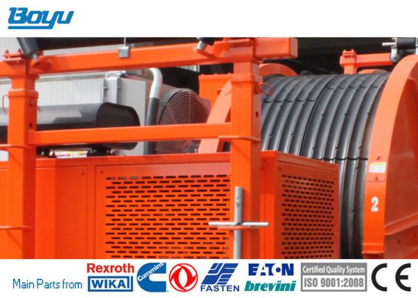 Transmsissionラインのための最高の張力2x100kN/1x200kN油圧ケーブルのテンショナー