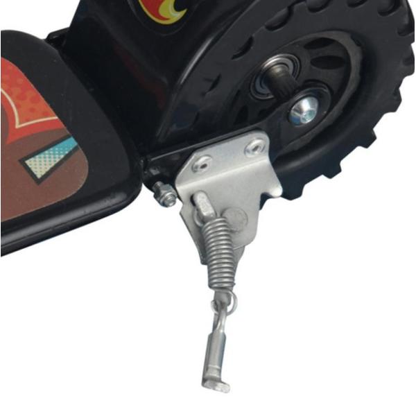 Kids lightweight kick scooter With Chunky Off Road 110MM Tyres Foot Brackets