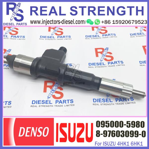 Injecteur de carburant de gazole 8-97603099-2 095000-5982 095000-5980 pour 4HK1 6HK1