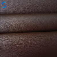 1500 MOQ Tissu en cuir PVC disponible Tissu textile en gros Tissu en cuir faux Tissu étanche pour sacs