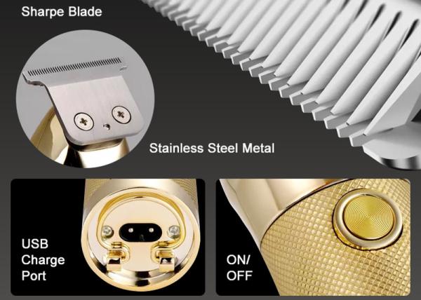 OEM Available Professional Cutting Electric Hair Clipper , Barber Hair Trimmer For Man