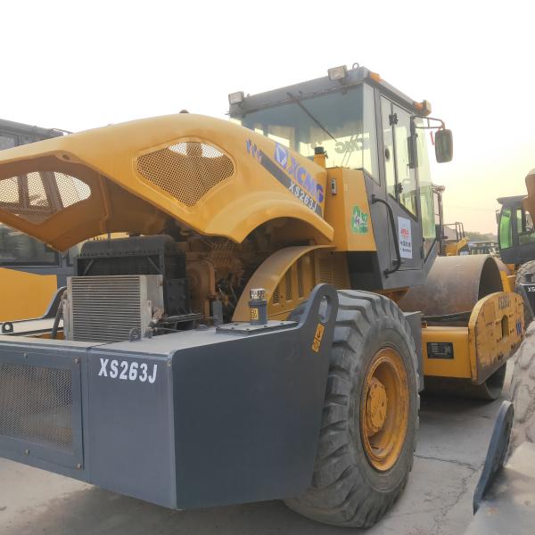 XS263J Road Roller Second Hand XCMG Vibratory Roller Machinery