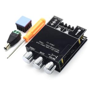 Placa amplificadora de áudio digital CA-502MT 5.0 BT 2*50W 12-24V AMP Module