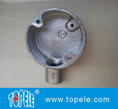 Caixas de junção circulares elétricas de ferro maleável