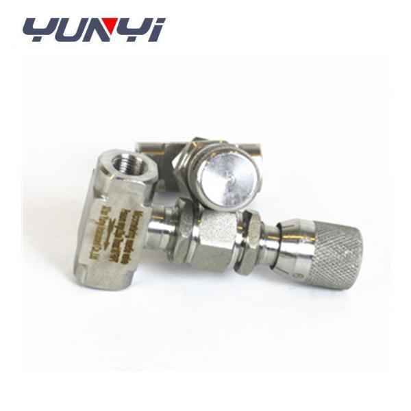 SS316L Stainless Steel Pressure Regulator DN2 Air Gas Needle Valve