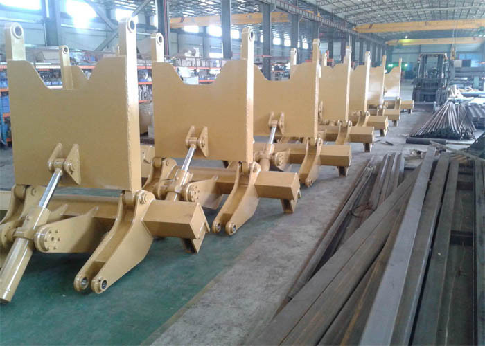 Yellow Three Shanks Multi Ripper Bucket with SGS / ISO Certified