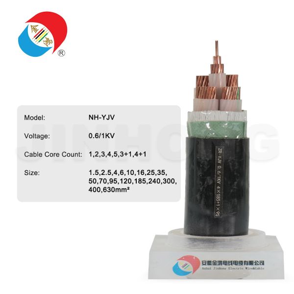 0.6/1kV Non-Armoured Fire-Suppression Trunk Cable for Indoor Cable Tray, Conduit, Commercial Building & Industrial Fire-Class Power Distribution Layout