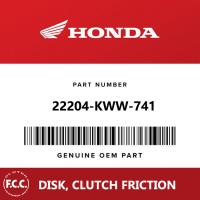 Honda FCC placa de embreagem disco placa de atrito para KWW WAVE110 NBC110