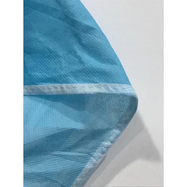 SMS Disposable Non Woven Cap Elastic Non Woven Surgical Cap