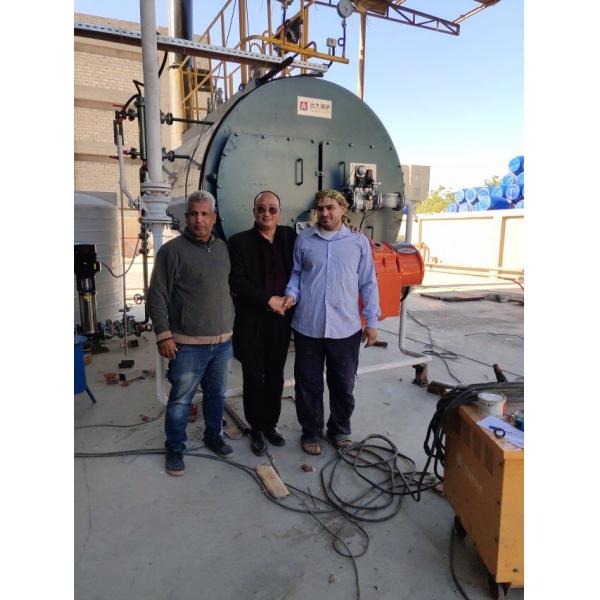 Industrial Oil Fired Steam Boiler 200Kg 300Kg 500Kg 750Kg For Food Factory