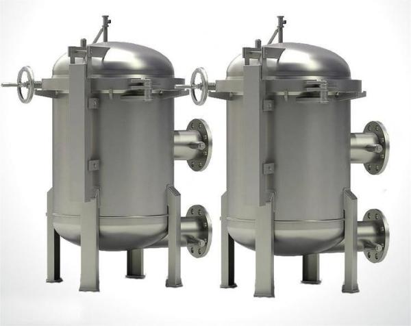1.0Mpa Pressure Stainless Steel Filter Housing with 10 Bag and Cartridge Capacity
