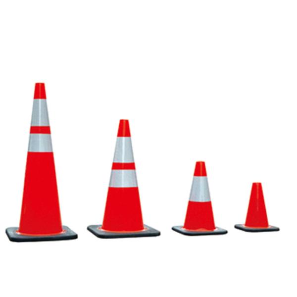 PVC Road Sign Safety Cone Traffic Warning Products with Reflective Taps SH-X056 70cm