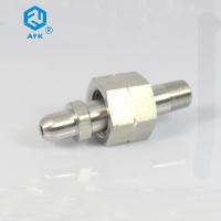 De aço inoxidável do adaptador do cilindro de gás de DIN477 BS341 CGA forjado