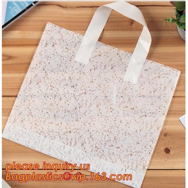 Wholesale reusable biodegradable luxury die d u cut handle cart non woven gift shopping bags with logo bagplastics bagea